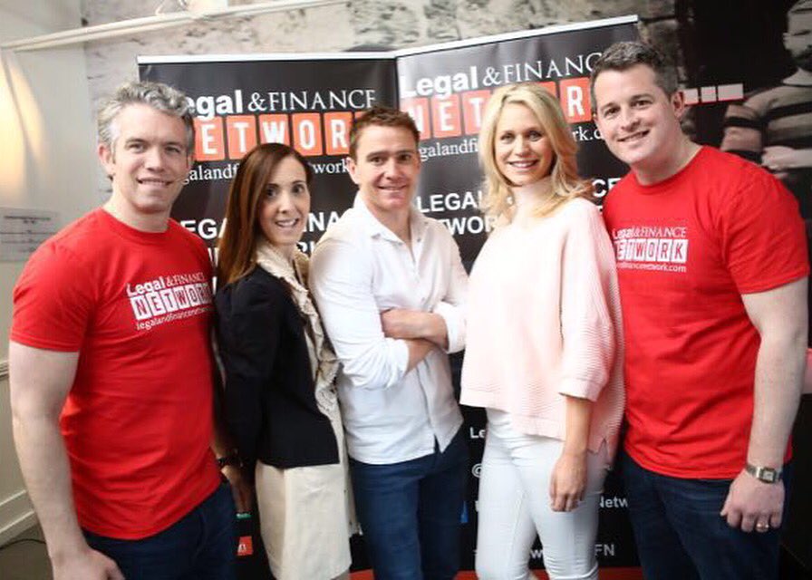 LFinancenetwork's tweet image. Great shot of our morning speakers @RoisinEHogan #EoinReddan and #DrOliviaHurley with our organisers Justin &amp;amp; Ken