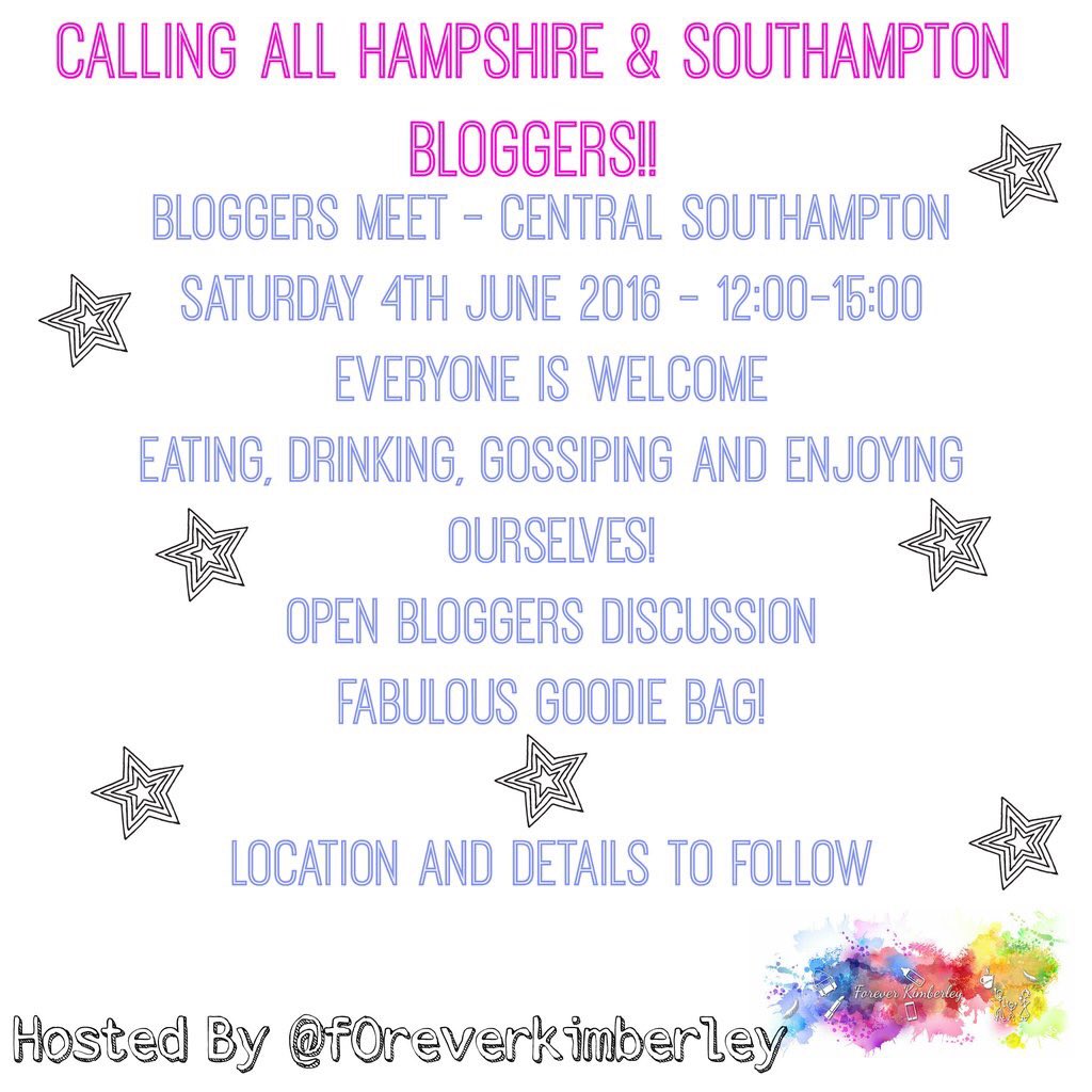 kimberleyl0ves's tweet photo. Excited for the #fkbm meet #Southampton 😊 working on some exciting things loves 😍 #bloggerswanted #bloggersrequired https://t.co/saW8EyJZCE