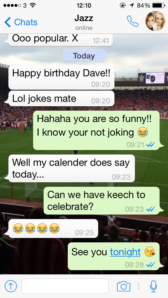 DaveTerry93's tweet image. Not sure if @JasminWhiteman1 is joking or not? #wrongday