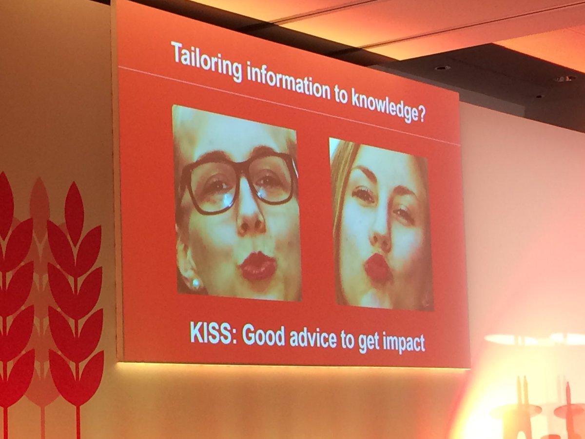 Catriona_Nutr1's tweet photo. Consumer messaging: Keep It Short &amp; Simple (KISS) 😘 #kelloggsfoodbeliefs https://t.co/qw0N9fxz8O