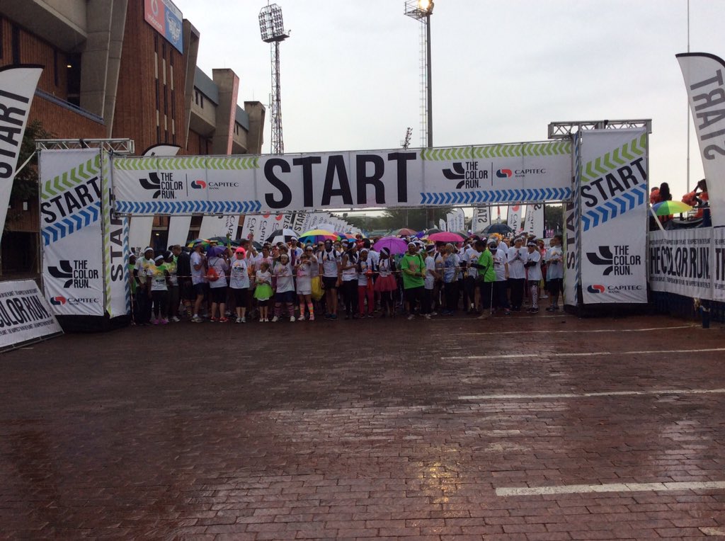 CityTshwane's tweet photo. on your mark, Get set, Ready ? @TheColorRunSA #TshwaneColorRun https://t.co/lR2MF3o18f