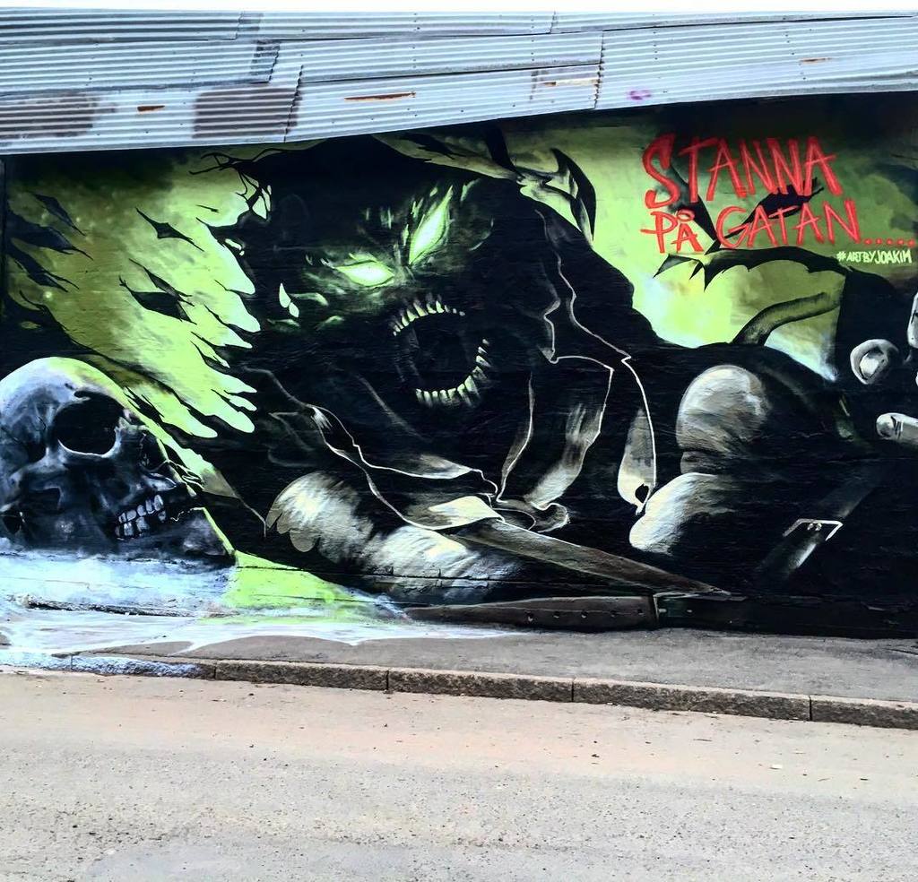 StArtEverywhere's tweet photo. #artbyjoakim @snosatra #springremake #snösätragränd #snösätra #stayonthestreet #streetartstockholm #stockholmgraffi… https://t.co/bjm7St1k2Z