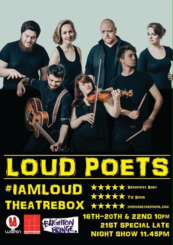 IAmLoudPro's tweet photo. Join the loud revolution as we bring it to @brightonfringe. 16th-22nd May. Tickets here: https://t.co/bIG51D35b2 https://t.co/AJSGRwleCr