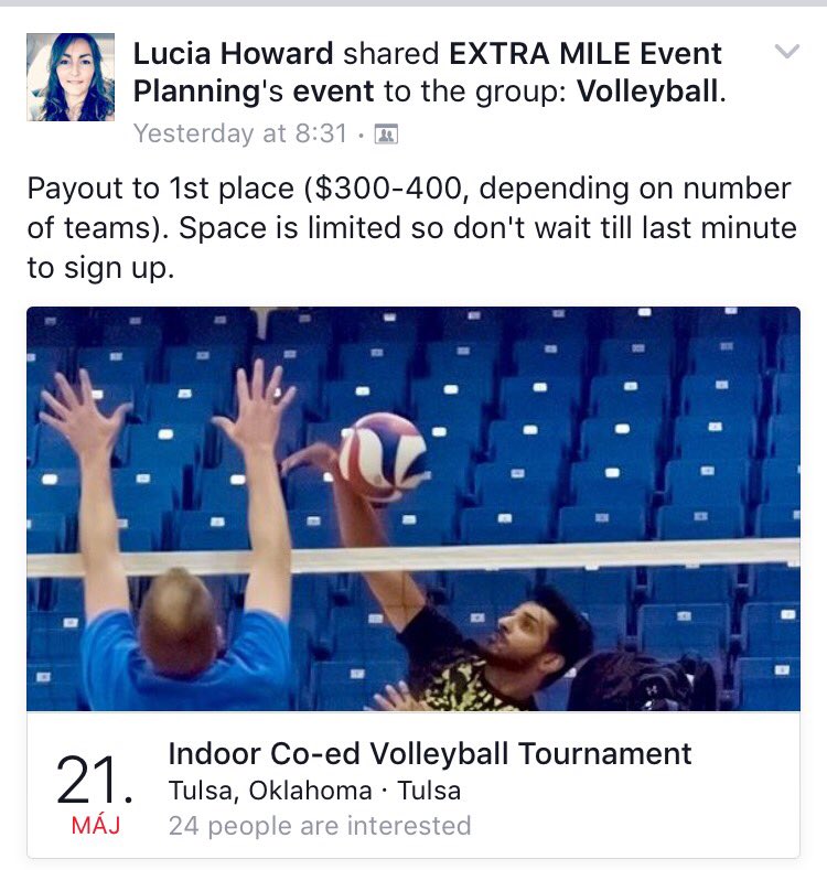 ExtraMileEvents's tweet image. Our upcoming tournament is May 21 (Tulsa, OK) and there is a $400 payout to 1st place.
