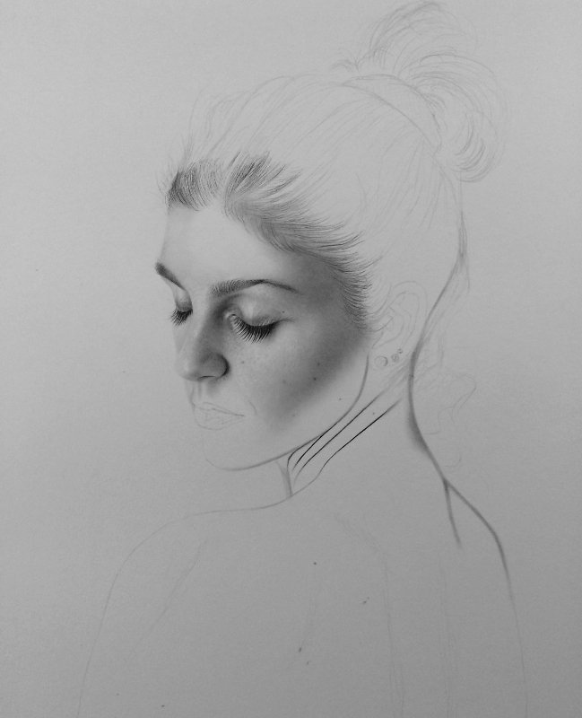 A new #Interlude drawing in progress! #InterludeSeries #SoloExhibtion #July #London #AlbemarleGallery