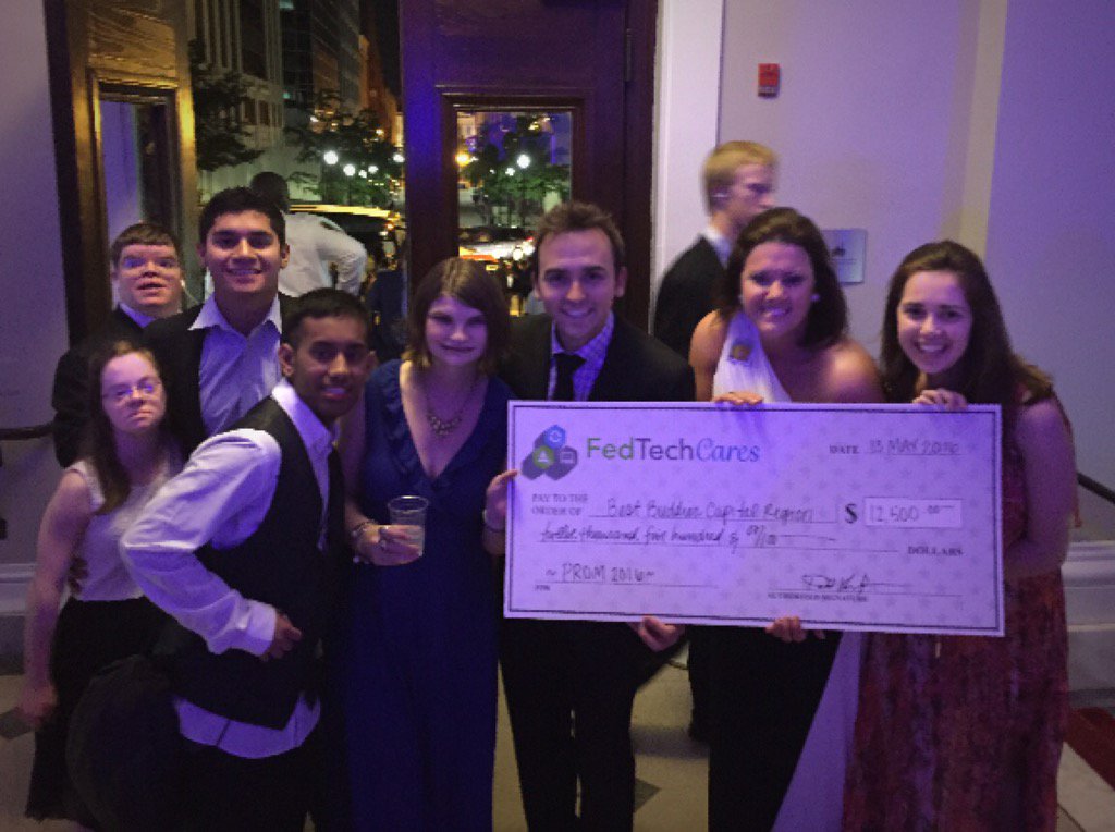 FedTechCares's tweet photo. Amazing night with some truly amazing kids (and @tommymcfly )!! @BestBuddiesCR #prom! Proud to support all they do! https://t.co/nR8dl1sv5S