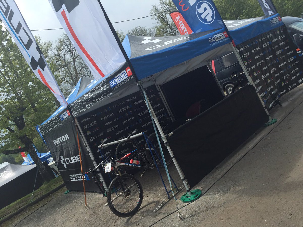 Evotente's tweet image. Bon courage à nos teams partenaires pour la coupe de France de VTT #weareEVO