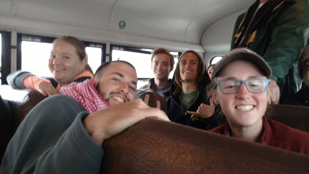 Back of the school bus with the <a href="/DivestDU/">Divest DU</a> crew! #breakfree2016 Colorado
