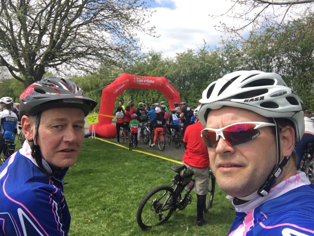 ODPEC's tweet image. Couple of us finished the club ride at the BromleyRoad2Rio adding 60 miles to their target.
Great event, well done!