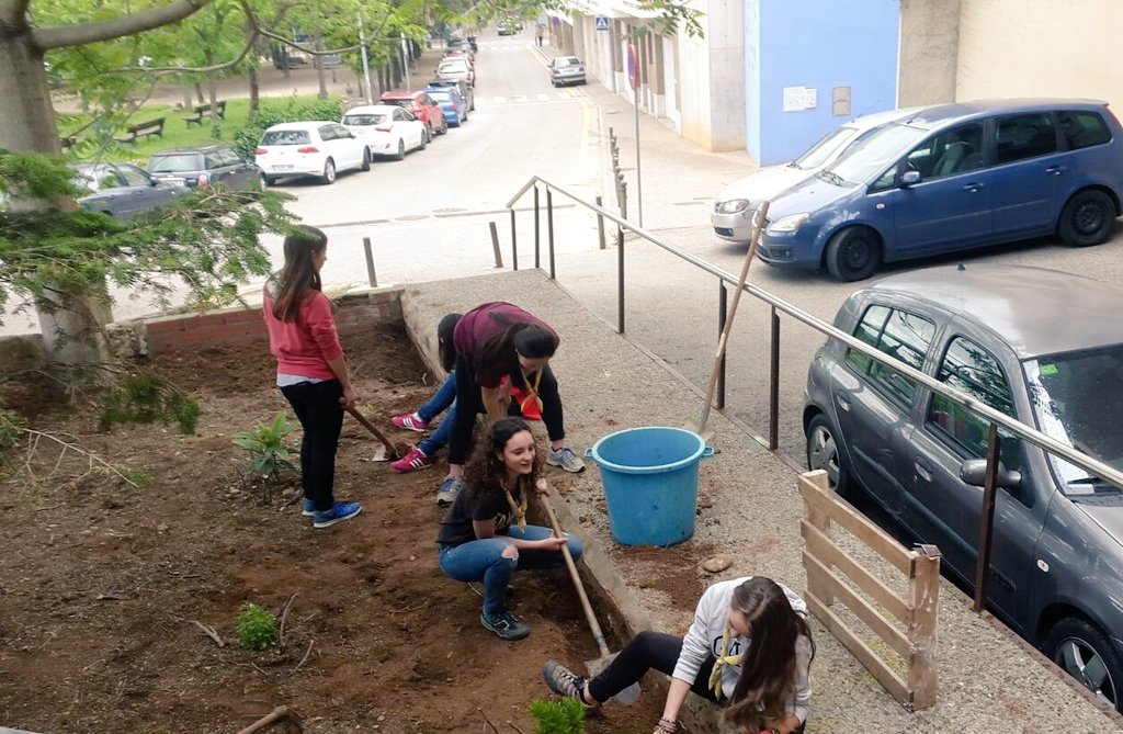CauVistaAlegre's tweet photo. Els #Pics seguim avançant amb el projecte del jardí botànic #Projecteiscoming #HerbesAromàtiques https://t.co/DHFJy2Snjq