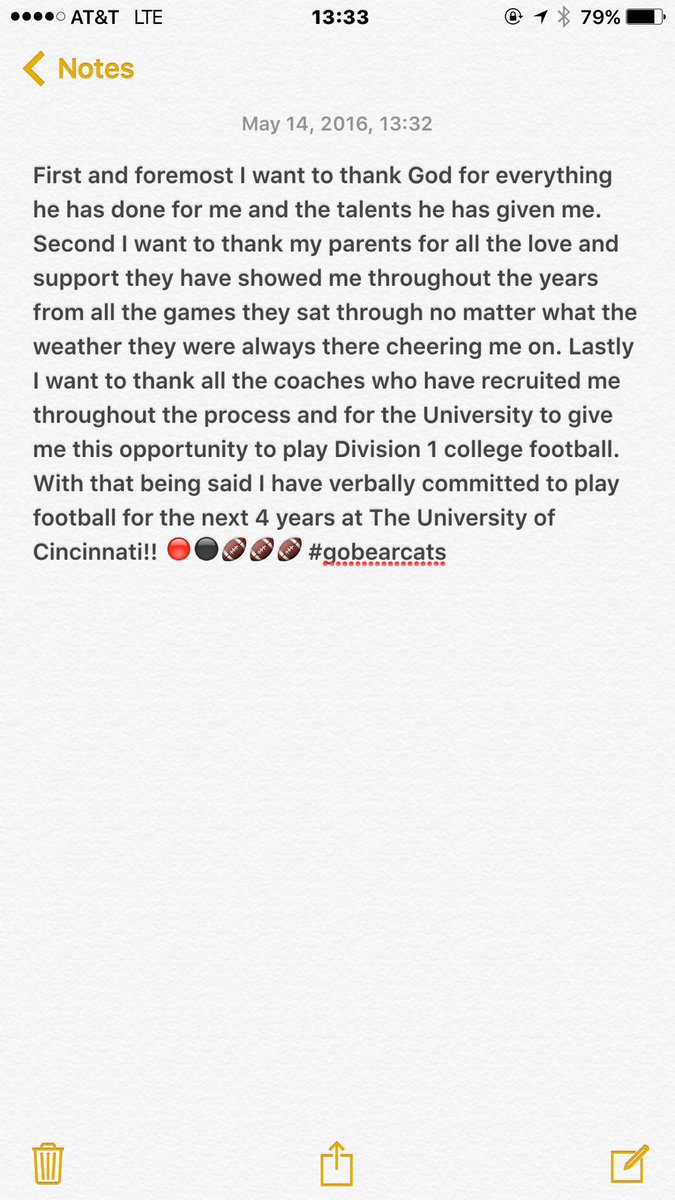 desmondridder's tweet photo. Go Bearcats🔴⚫️🏈 https://t.co/kUmDj4sx84