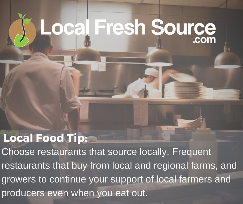 LFSource's tweet image. LFS Tip: Choose local sourcers
#findlocal #localfreshsource #lfstip #eatlocal #localfood #locavore #buylocal