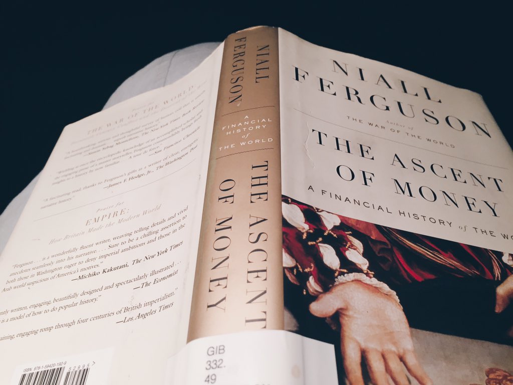 amygracefh's tweet photo. Took this out the library for a few needed pages but have ended up reading it all- brilliant book @nfergus https://t.co/YoHobK0bbK