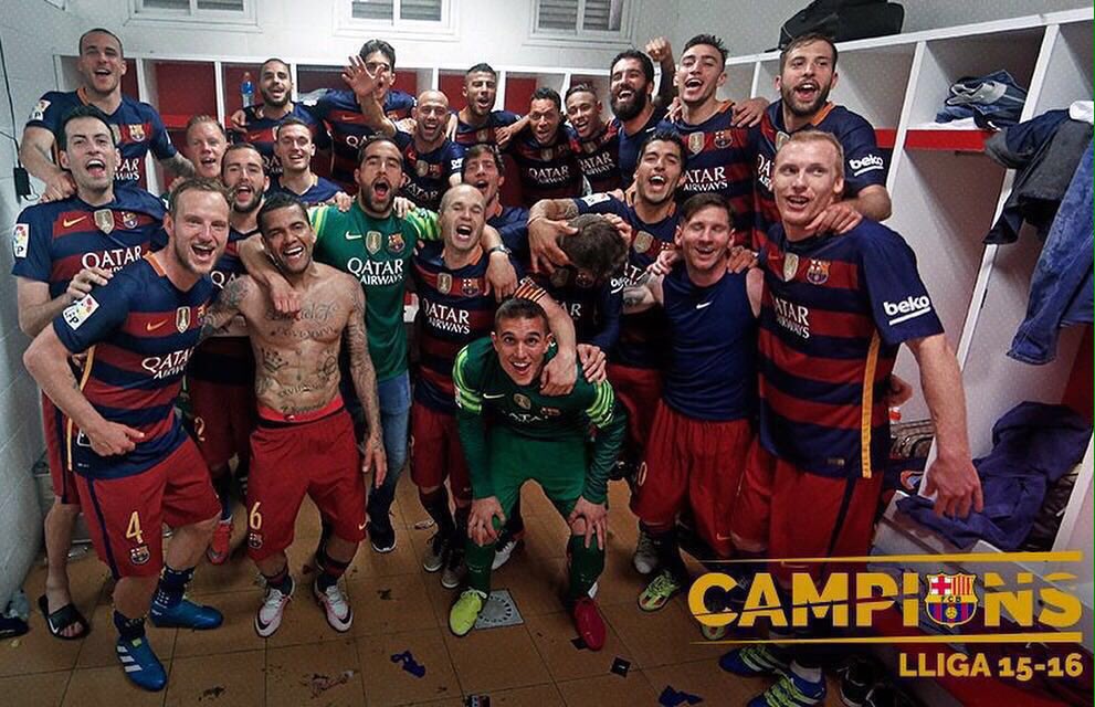 LuisSuarez9's tweet image. Vamossssssssss, Campeones!!!!!!!

Come onnnn, Champions!!!!!!!!