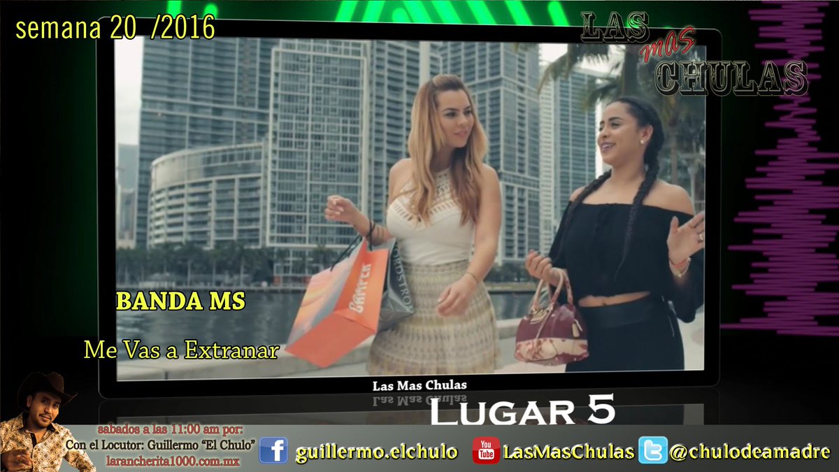 chulodeamadre's tweet photo. #LasMasChulas #Lugar5 @BANDA_MS #MeVasAExtrañar https://t.co/KQ3dV5cOvR https://t.co/zycxcCAHJ1 #LMDT #ConElChulo https://t.co/5YjGT4agFd