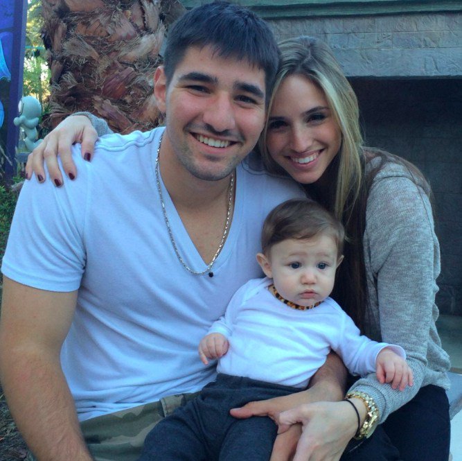 Nick Castellanos' wife Jess shares snapshot of baby boy Otto's
