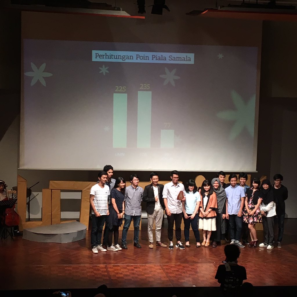 Piala Samala ULTIGRAPH 2016 dimenangkan oleh INSTITUT TEKNOLOGI BANDUNG!