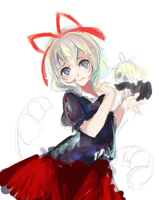 #深夜の真剣お絵描き60分一本勝負 メディすん! 