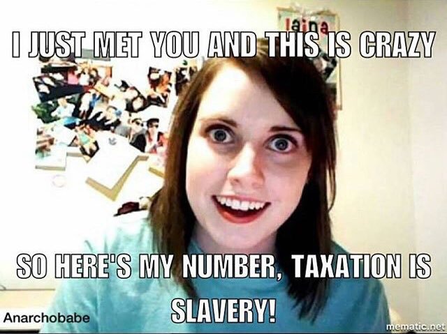 jsnsbskakapajw2's tweet photo. #TaxationIsTheft https://t.co/z7DP5R5RD3