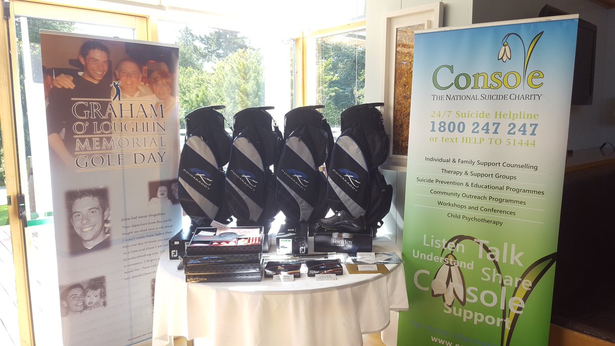 console_charity's tweet photo. Beautiful day &amp; wonderful support at the Graham O'Loughlin Memorial Golf Day @CartonHouseGolf @CartonHouse https://t.co/f9yAfVLHec