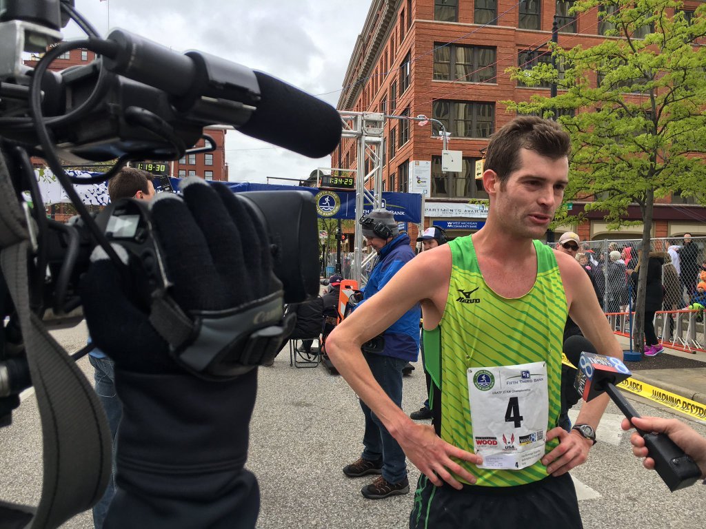 Congratulations to Christo Landry, the men's 25K winner!  #53RBR