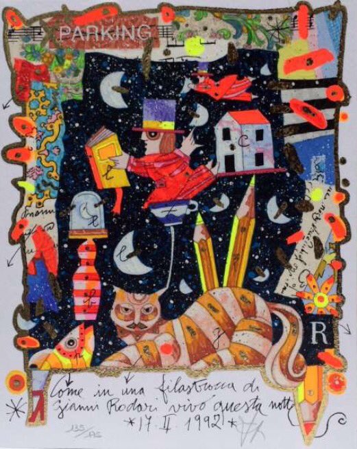 Calandra_Arte's tweet photo. Francesco Musante, come in una filastrocca..., #silkcreen https://t.co/Gvf8Qq9PON