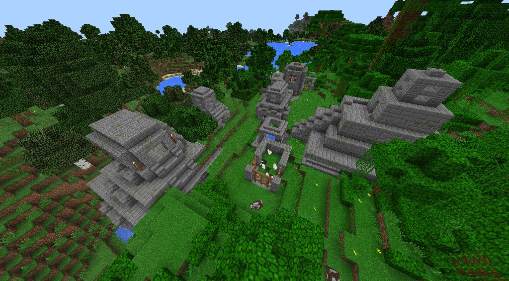all_gonza's tweet photo. Ya terminé todas las estructuras para la aldea Azteca! Me falta acomodarlas y hacer a los aldeanos..
Les gustan? RT! https://t.co/ORJ9dc0aYS