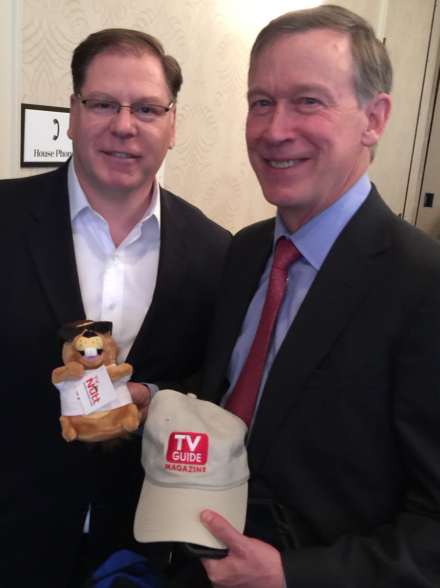 Colorado Governor <a href="/hickforco/">Wade Parker</a> knows how to get to the good stuff on TV -- with us at #CPAPressOn Beautiful state.