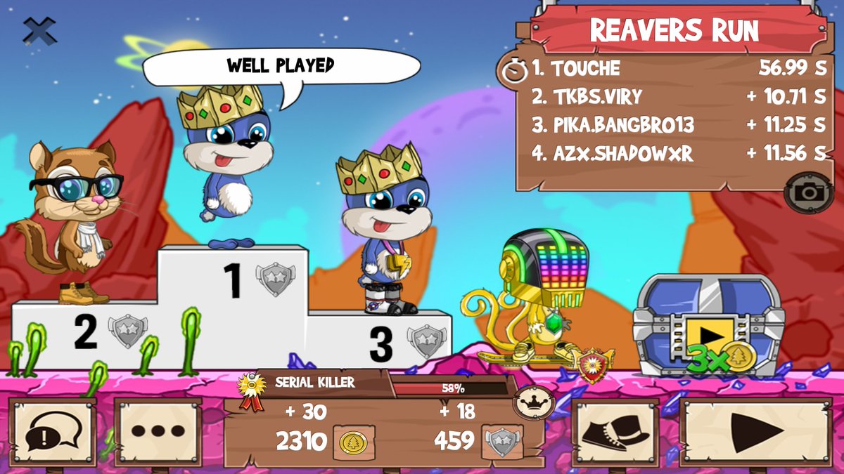 AnySecNow's tweet photo. I will take a "W"! #funrun2 #viry #Bangbro13 #Shadowxr https://t.co/oy3VTazrhT