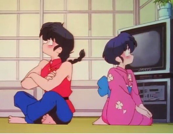 rt_animescenes's tweet photo. Ranma Saotome and Akane Tendo (Ranma 1/2) https://t.co/Y1UMxQ4Vkg