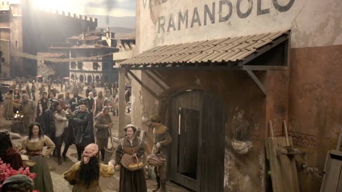 torbenwil's tweet image. .@FrereJones at #type16 – not talking about Gotham, so here's a facade allegedly from the 14th century Florens.