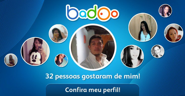 Conviva com Juarez e outras novas pessoas bem divertidas pertinho de você quando entrar no Badoo!