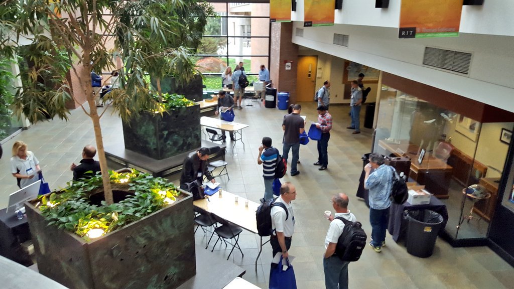 SQLMatt's tweet image. Coffee break time at #SQLsatROC