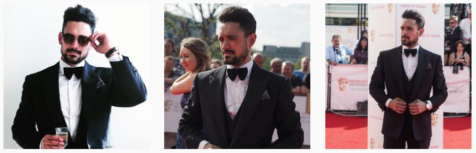 Carl23B's tweet photo. Yes I went to the BAFTA's - No biggie!!! https://t.co/oQMrl7sebZ #BAFTATV #BAFTAStyle https://t.co/pSIdJyi82r