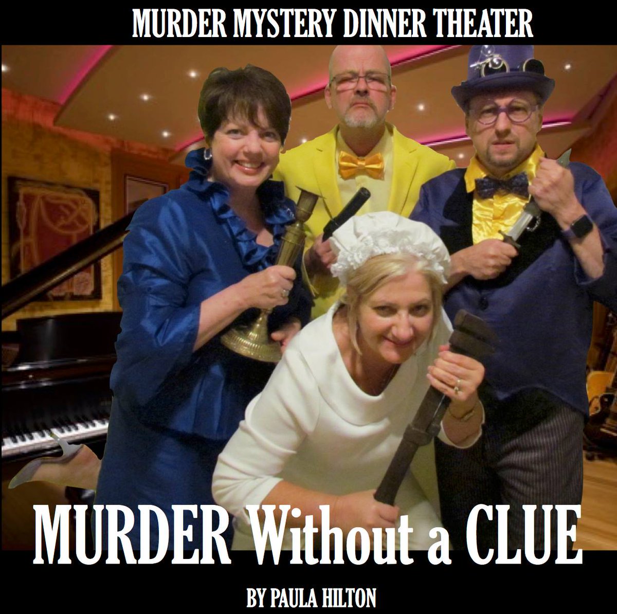 enjoyDestin's tweet photo. Comedy, Mystery an MURDER WITHOUT A CLUE
It's Board Game Night w/ murder!
#enjoyDestinFl https://t.co/y47KM4XwLE https://t.co/p3s4IYIfzW