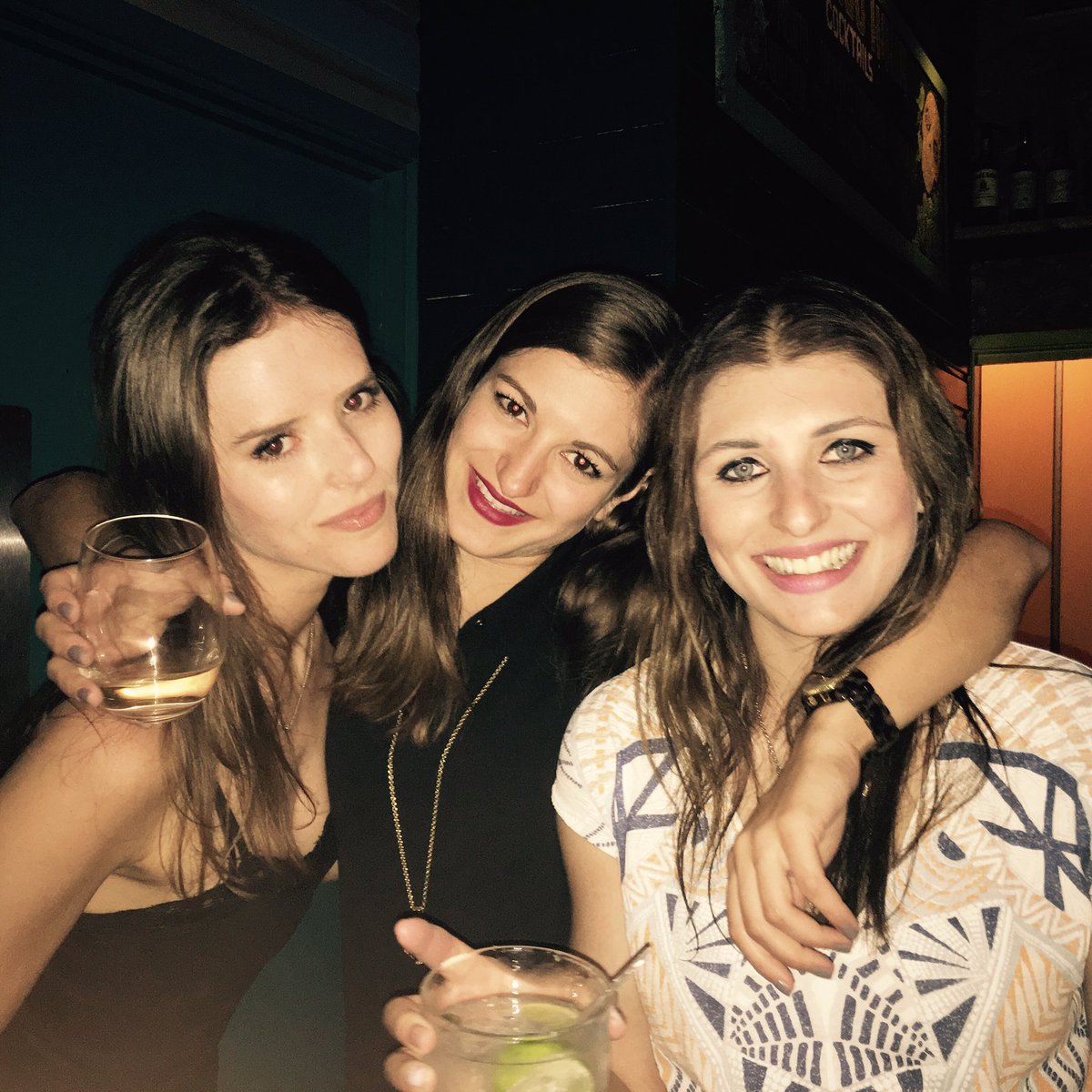 SophMassey's tweet photo. So much fun with these nutters last night @KBrads_ @Phoebebrown #nolongerworkmates #threebestfriends https://t.co/naY4RtrnXV