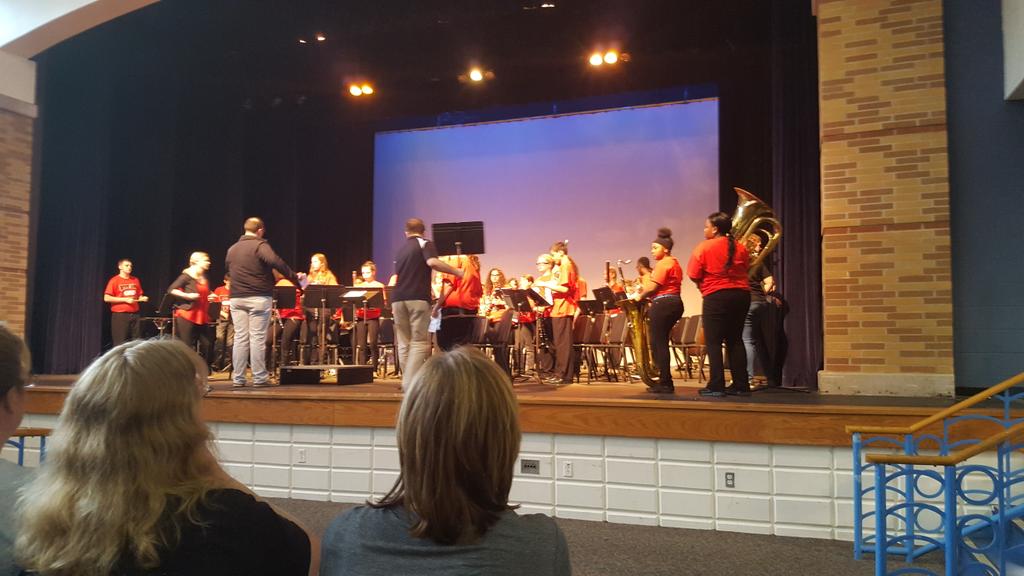 Gmmss band @ Wilmington High School