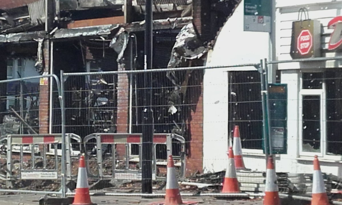 ooheaven's tweet image. #arson #investigation into #fireworkfactory  #blaze ? southampton and #flowerfactory