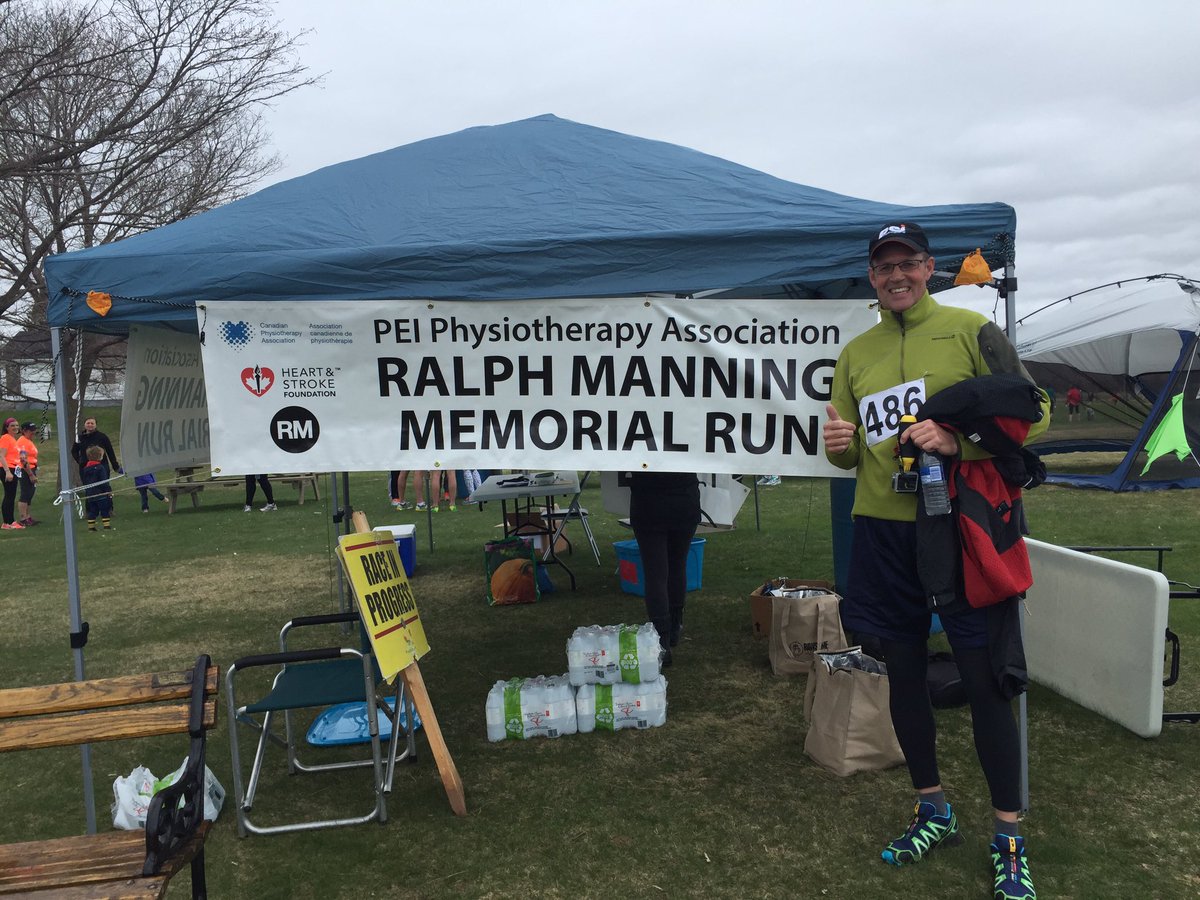 PEICPABranch's tweet photo. Post run Alan brother of RalphManning #Run4Ralph #PEIPA #PhysioCanNPM check it out@PhysioPEI https://t.co/oz6WWZmZQZ
