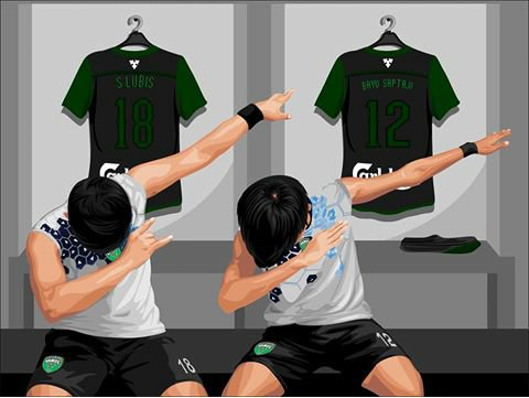 DhentDimasJR's tweet photo. Sang inspirasi @Bambangbayu12 @saedlubis #DAB selebrasi paling gw sukain https://t.co/auAts70A8q