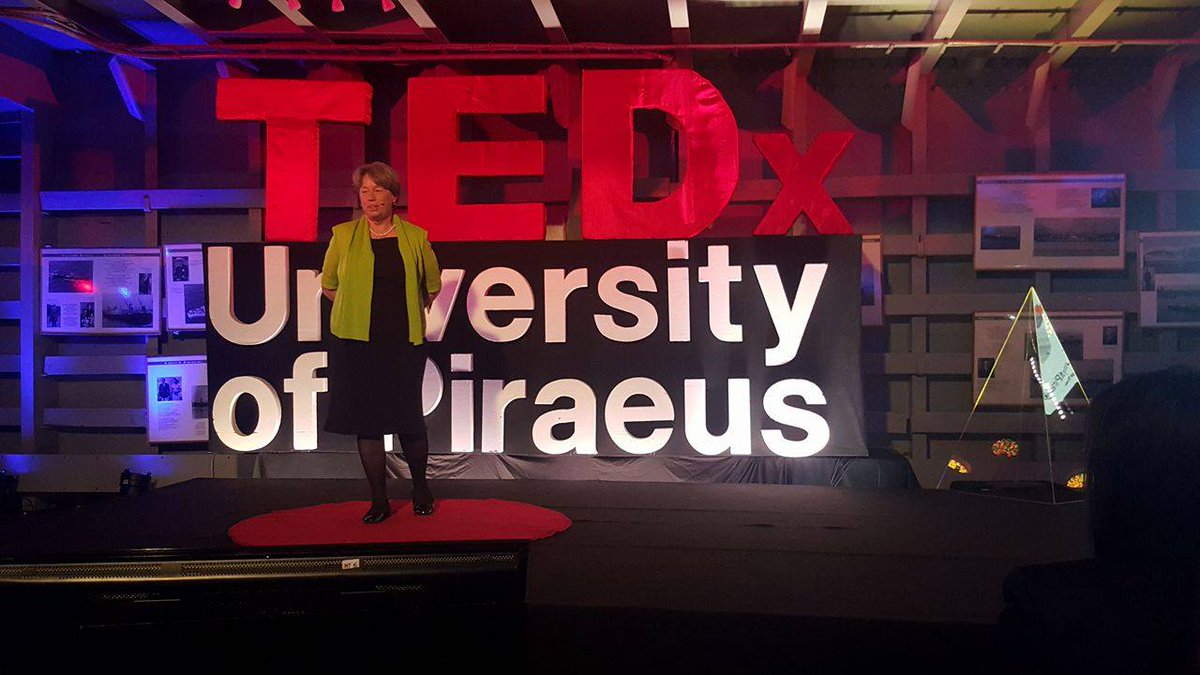 Our speaker Athina Linou talks about her life and her work as a doctor.