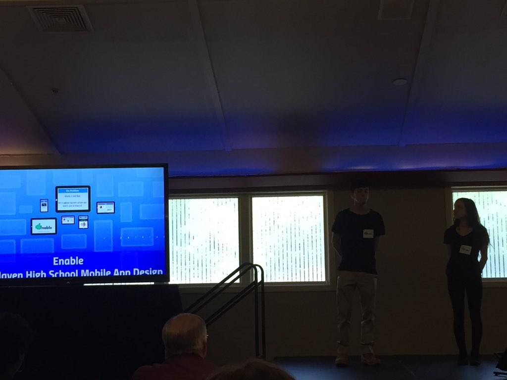 Enable_App's tweet photo. Presentation time! https://t.co/WyLRh34hPZ