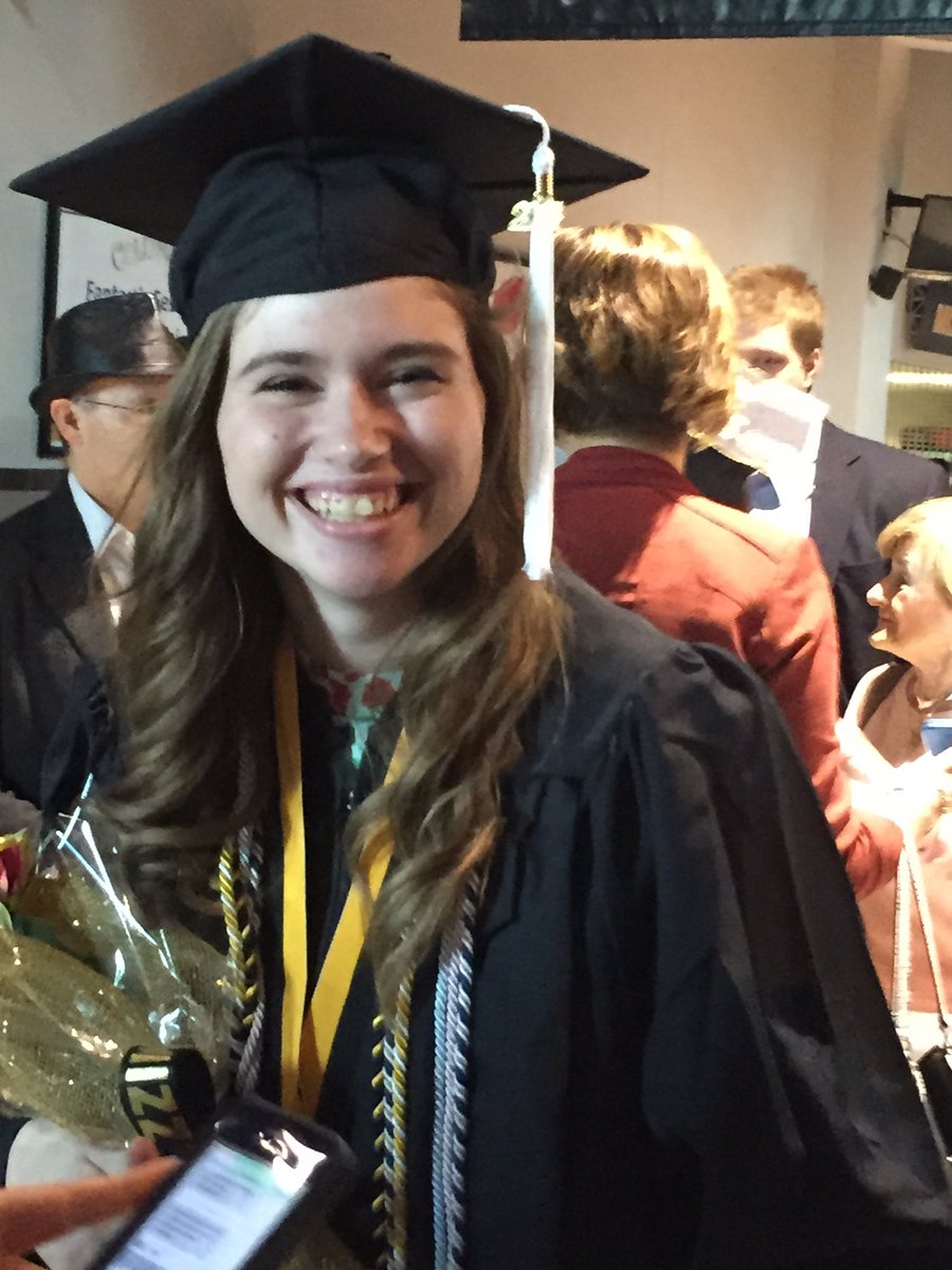 Avas_Grace's tweet photo. 1 of our first 2 #scholars graduated w/ honors from #Mizzou today! #Pride #HopeFamilyFuture #TakingFlight @Mizzou https://t.co/8YGHE0mXfg