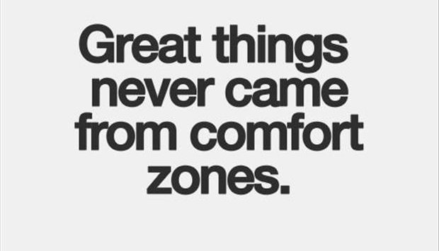 markharbert's tweet image. Do one thing every day that scares you. ~Anonymous