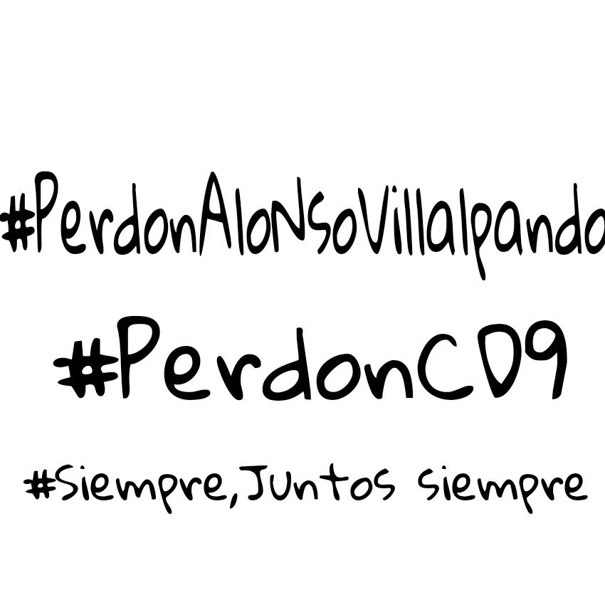 CD9TJ_Oficial's tweet image. #PerdonAlonsoVillalpando 
#perdoncd9 
@CD9 @soyalonsovillal @JosDice @soyalannavarro @freddyleyva @soyalannavarro