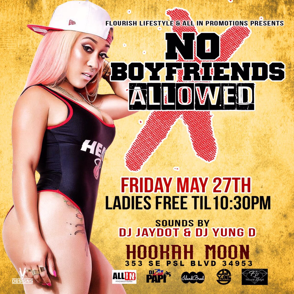 KingFlourisher's tweet photo. If we find you cuffing your girl we kicking you out 😂 May 27th #NBA #FlourishLifestyle #AllInPromotions https://t.co/XvmUNyINAD