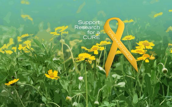 Encourage everyone to support research for pediatric cancer!