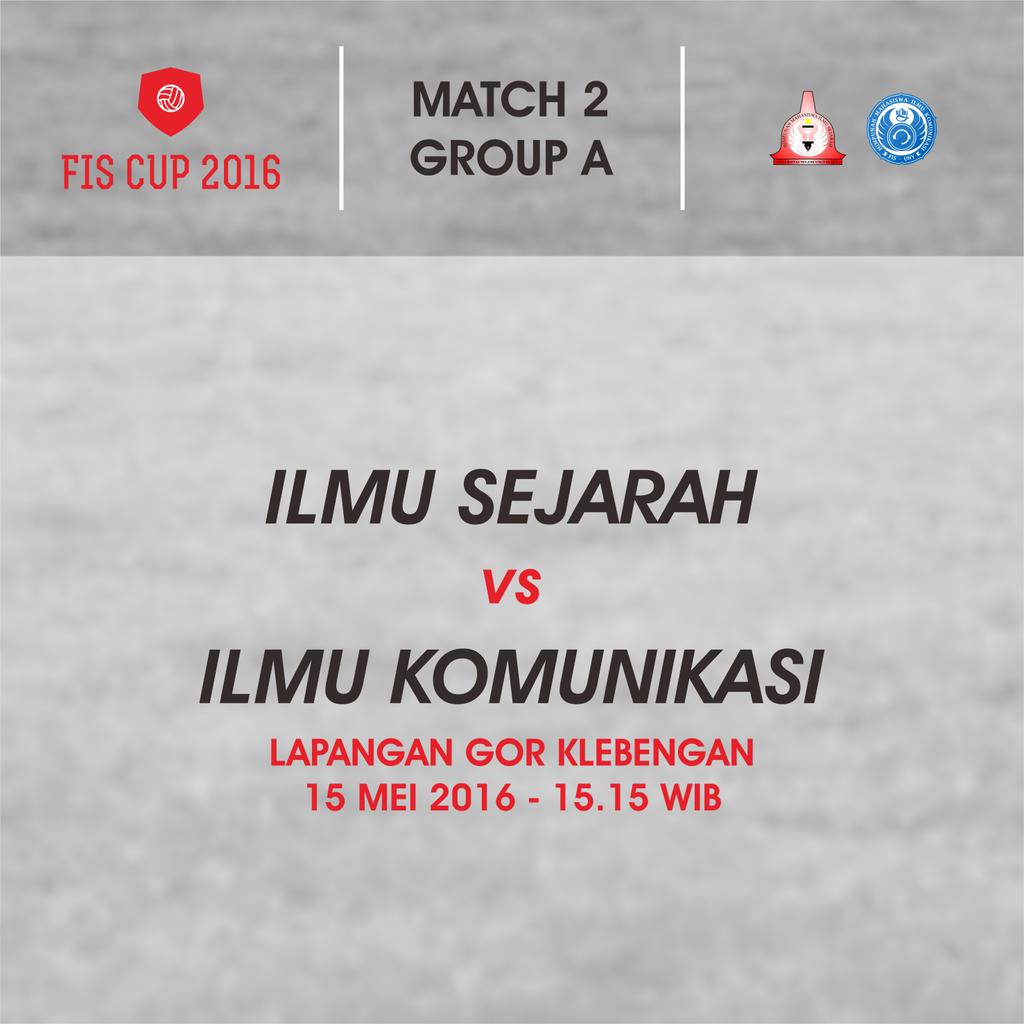 HistoryB2013's tweet photo. Laga kedua @HMISUNY sekaligus temu perdana dengan @KomunikasiUNY di FIS CUP 2016 Cabang Sepak Bola @bemfisuny https://t.co/5dFXnDOEPQ