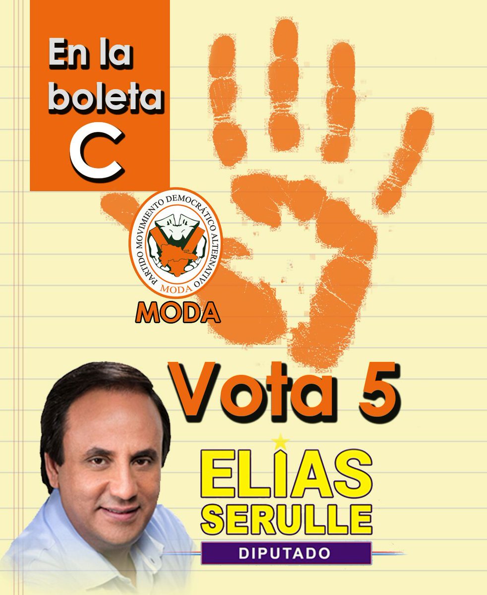 JesscoRD's tweet photo. . @PartidoMODA, apoyando a nuestro candidato @EliasSerulle en la Circ. 2 del DN #Vota5PorEliasSerulle https://t.co/dJGMNtImah