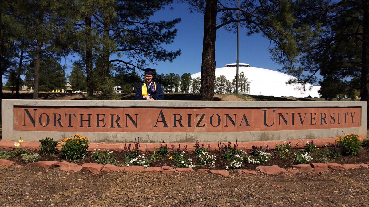 Weaversnet's tweet photo. Way to go Jake! #NAUgrad https://t.co/S31hqTX4OU